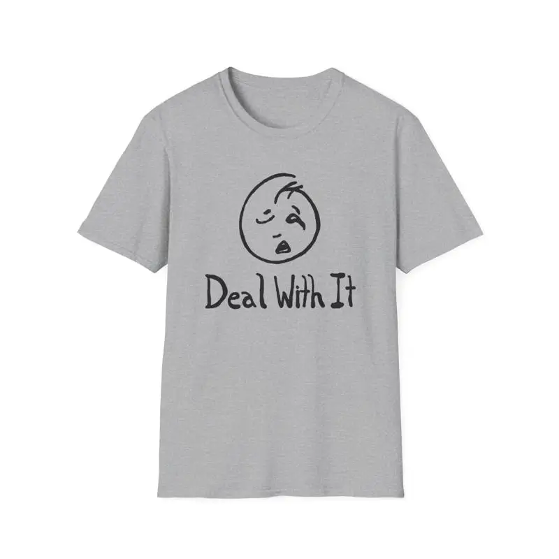 

deal with it weird sad guy T Shirt