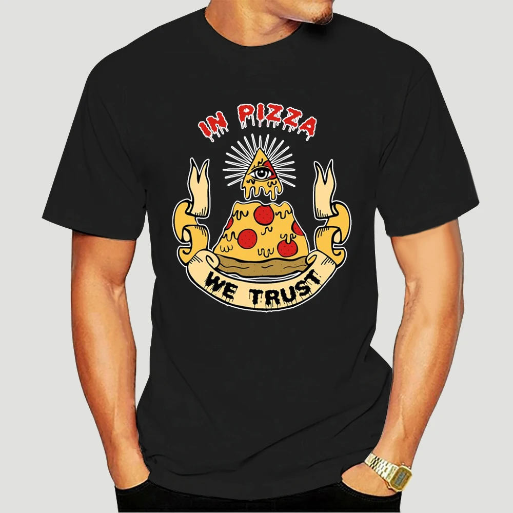 

White Funny Tee Shirts Illuminati In Piaaz We Trust Printed 3D Tshirts Eyes Pure Cotton Sweatshirt Fashion Casual Tees 5887X
