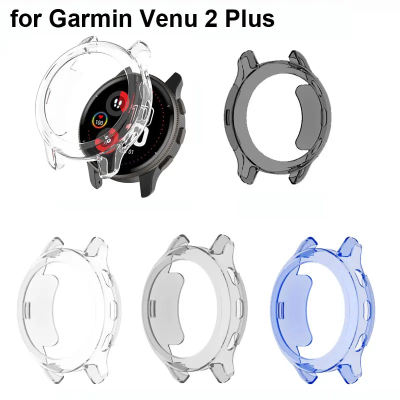 Compatible with Garmin Venu 2 Plus Case, Full Body Protective Cover Scratch Resistant Shock Absorbing Ultra Slim