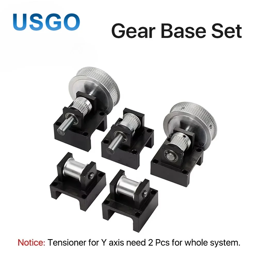 Gear Base Set Machine Mechanical Parts for Laser Engraving Cutting Machine