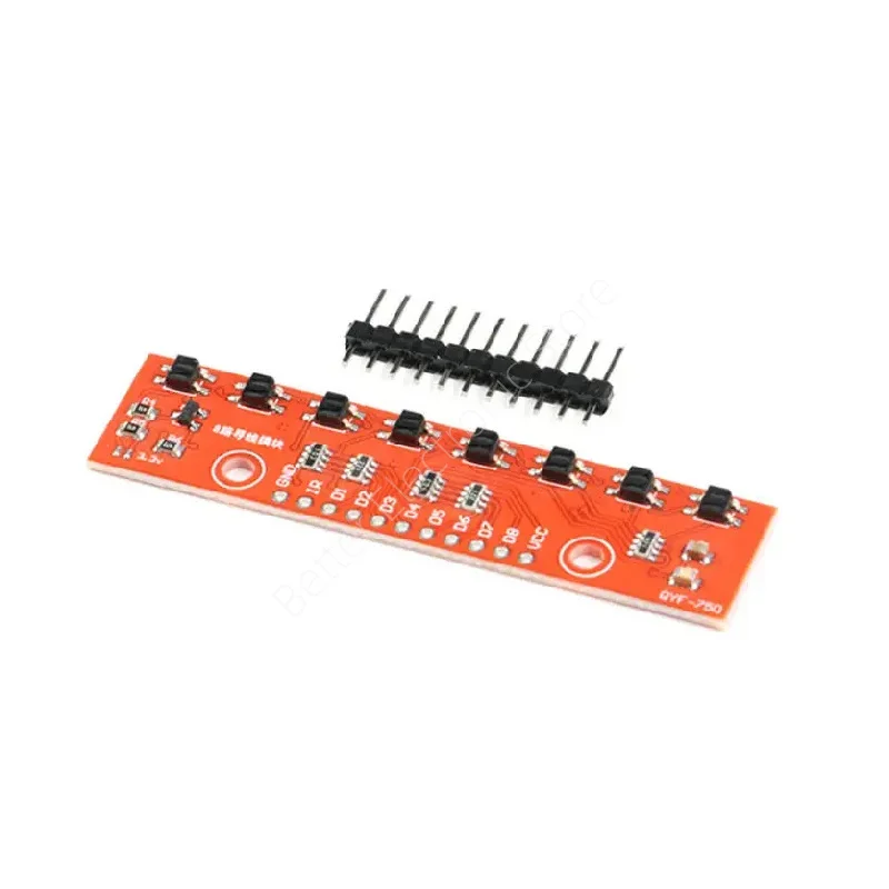 Sensor Linha 8 Canais Original - Módulo Rastreio Robô Arduino Raspberry Pi​