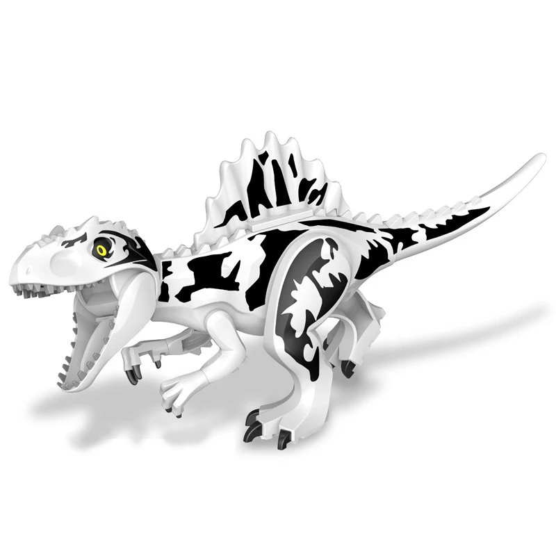 Figuras de dinosaurios grandes para niños, bloques de construcción, juguetes educativos, Ridgeback, giganosaurus, regalos