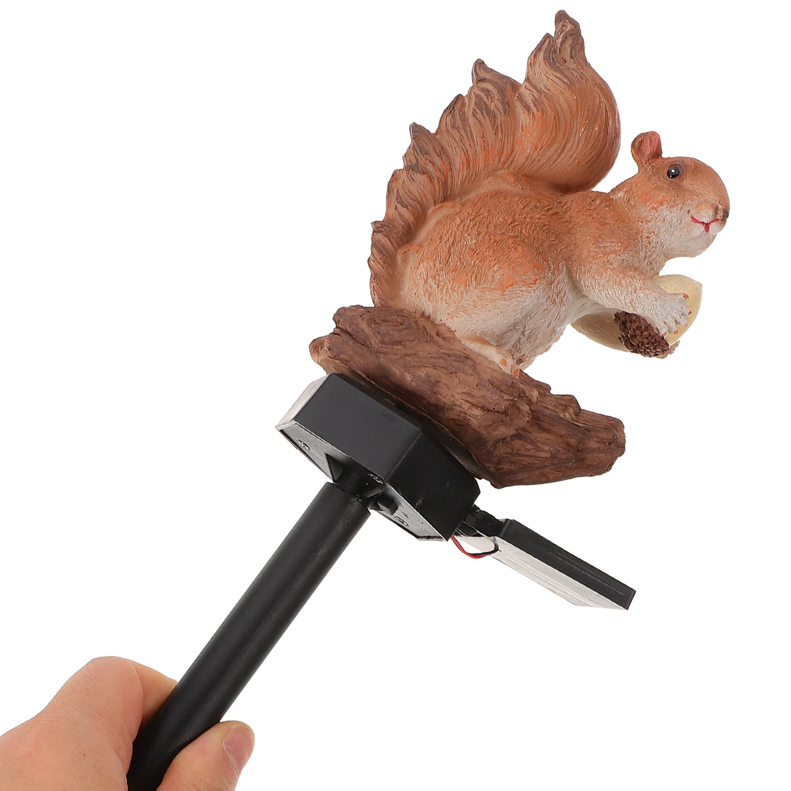 

Solar Resin Squirrel Garden Lamp Outdoor Stake Light Energy saving LED Solar powered Lawn Decoration Pathway Lighting