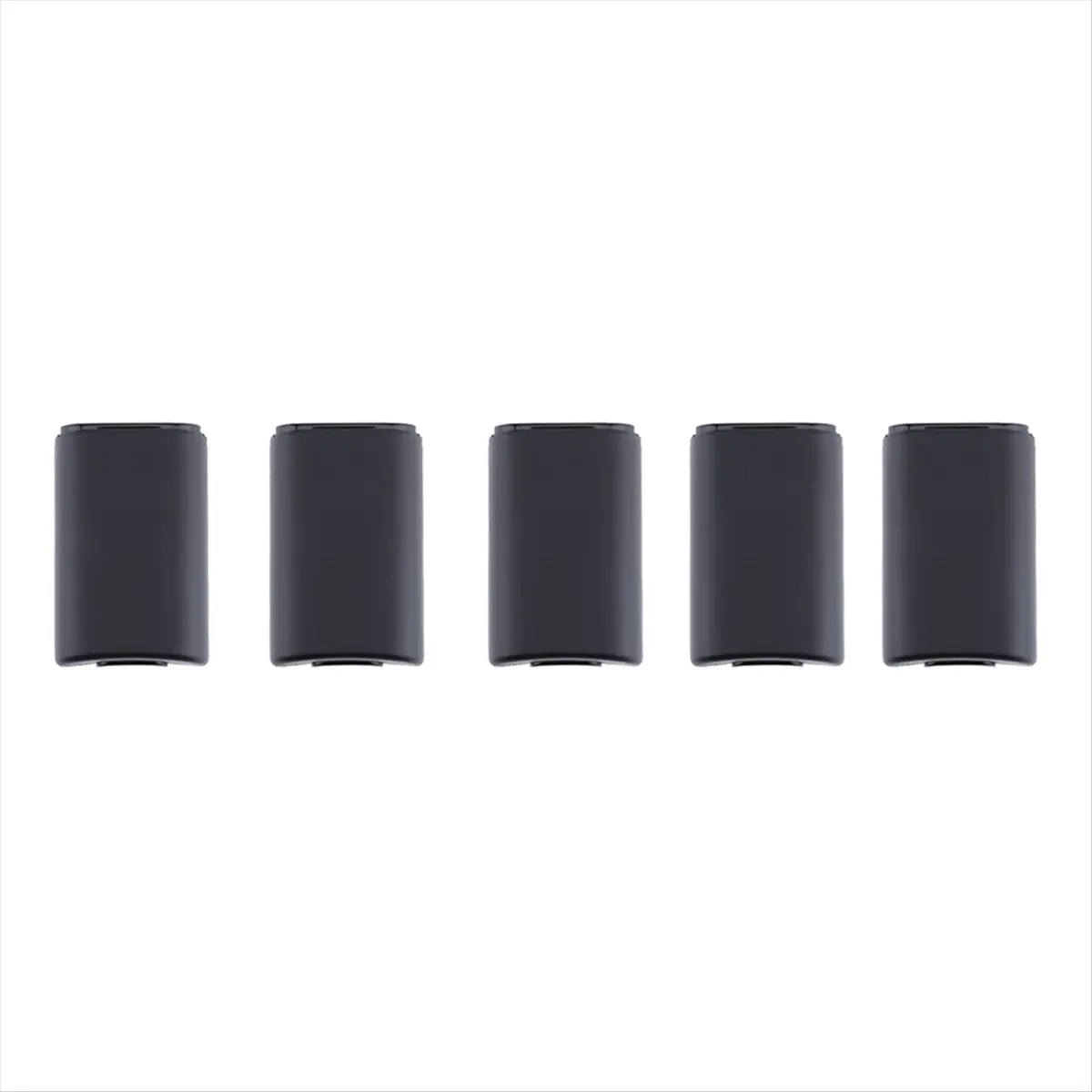 A59E 5pcs Battery Back Cover for Replacement Battery Case Covers for Xbox360 Wireless Gamepad Black