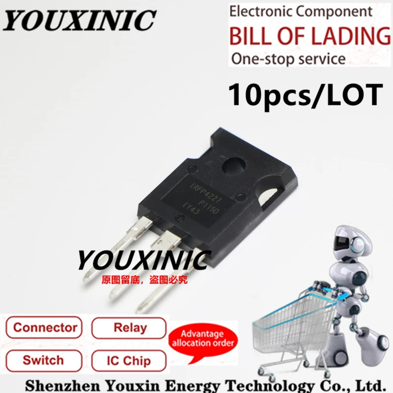 

YOUXINIC 2021+ 100% New Imported Original IRFP4227PBF IRFP4227 TO-247 N-channel MOS FET 200V 65A