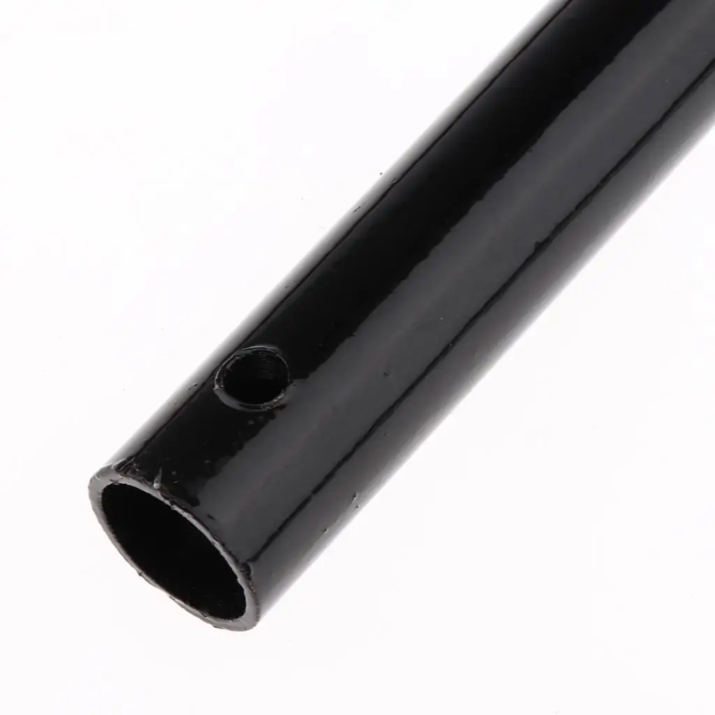 Picture 3: Flat Cafe Racer Seat Frame Hoop Loop Metal 230mm for Motorcycle Black