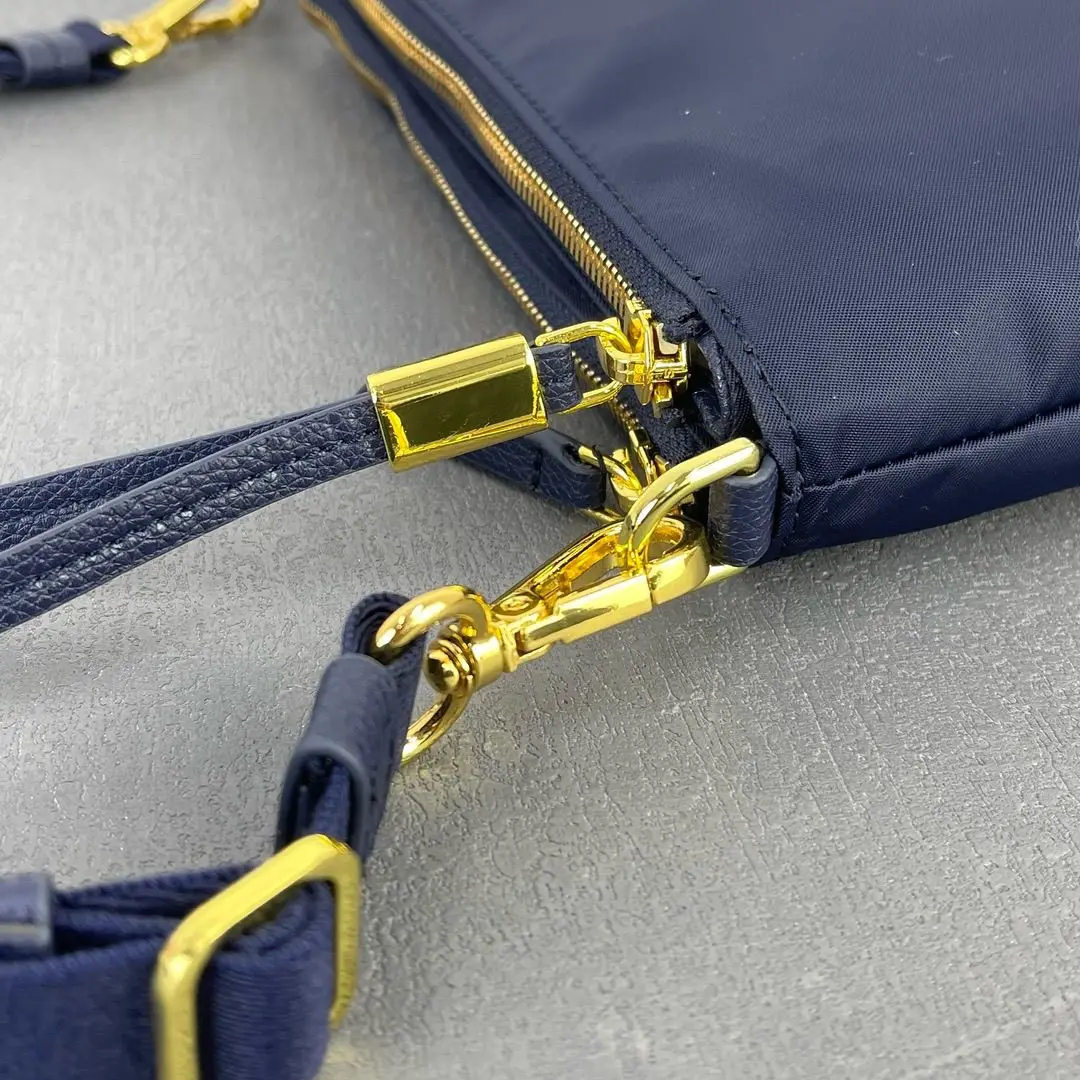 Elegante bolso cruzado para mujer, bolso de hombro ligero de nailon impermeable 196679