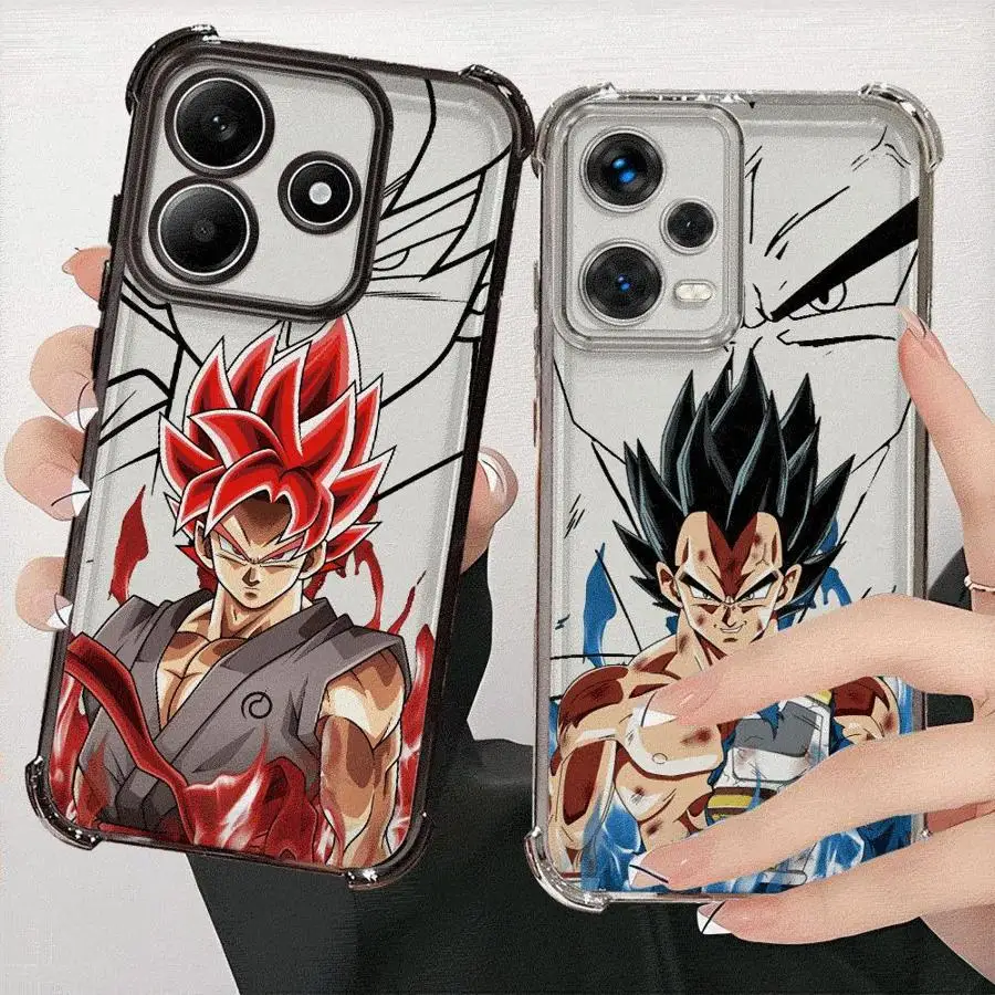 

Cool Cartoon Anime Case for Redmi Note 9S 10s 10 Pro 13 11s 14 12 Pro 9Pro 10 Lite 11 Soft Cover