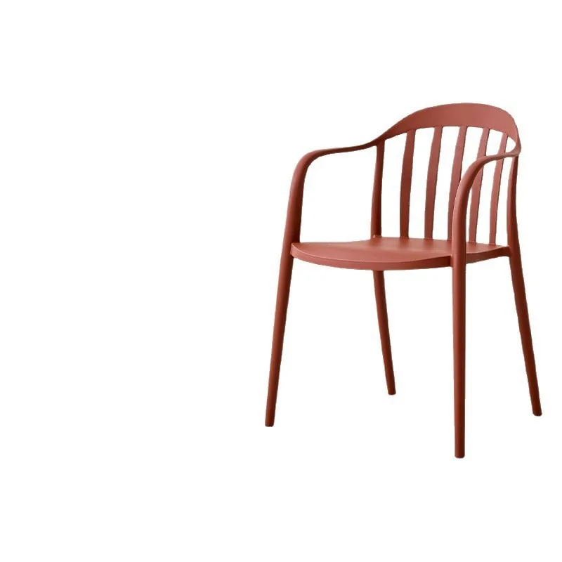 

Simple style dining chair pastoral plastic negotiation meeting polypropylene peacock chair