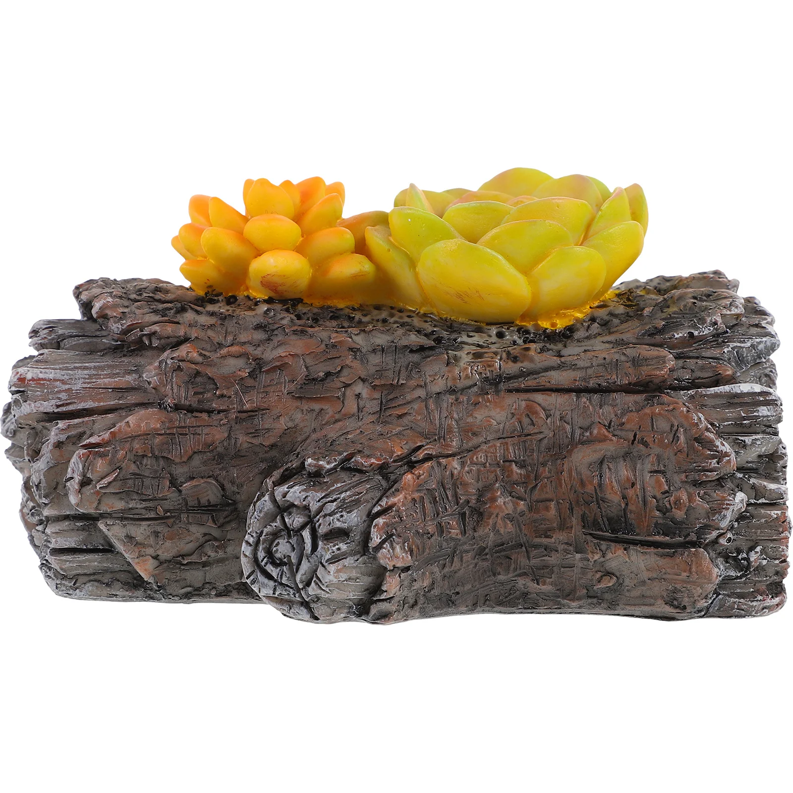 Gatuida Garden Key Hider Outdoor Fake Branch with Artificial Tree Stump Safe Storage Box for Indoor Outdoor Security Ornament