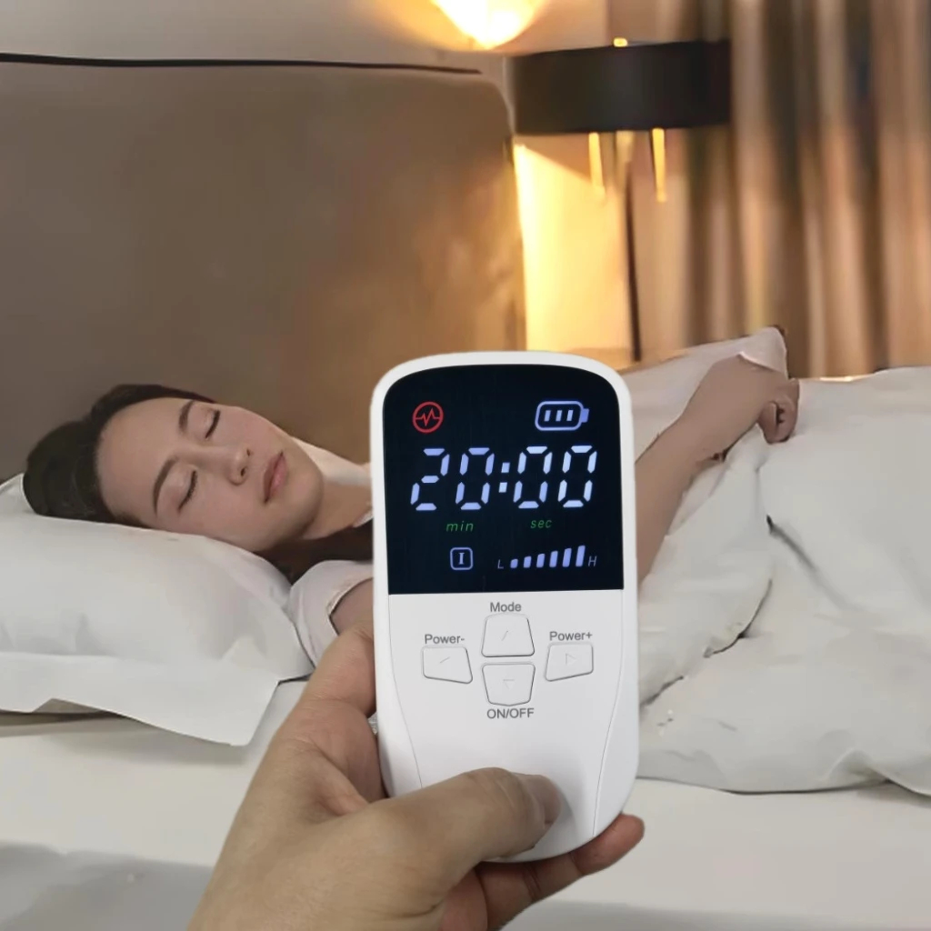 

COZING 600mAh Rechargeable Sleep Aid Device - CES Ear Clip for Anxiety Relief & Fast Sleep, Portable Insomnia Solution