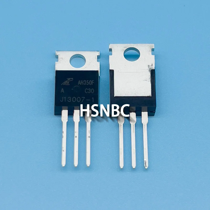 10 buah/lot J13007-1A J13007-1 transist13007 TO-220 700V 8A 80W Bipolar Junction Transistor 100% baru asli