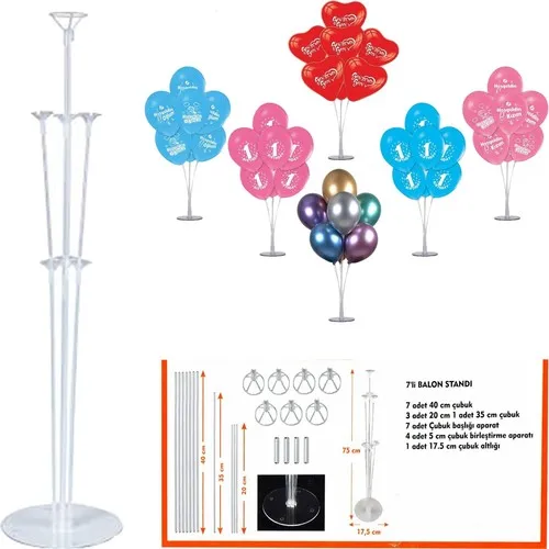 Aydınlı Party Supplies Balloon Stand 75 cm