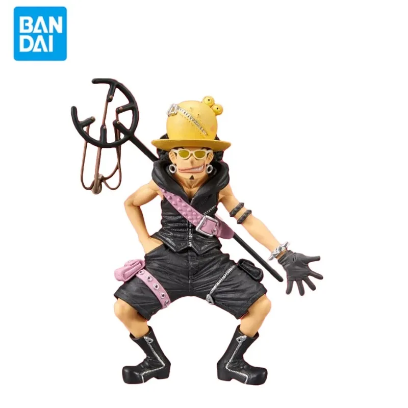 

In Stock Original Genuine Banpresto One Piece Usopp Theatrical Version Red The Grandline Men Vol.7 DXF 12cm Anime Figure