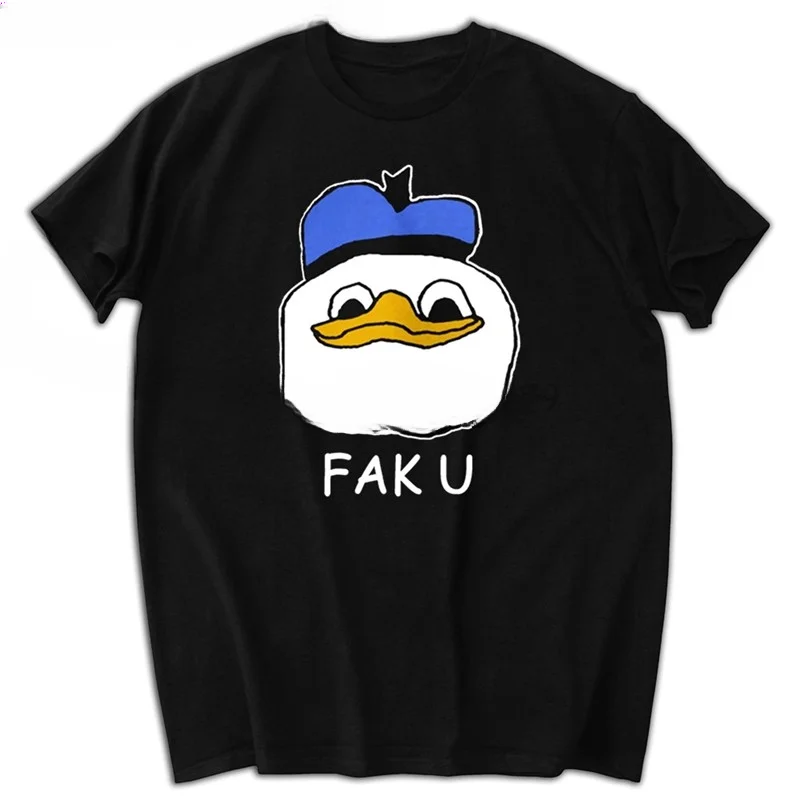 Tee tshirt internet geek chan sbz5241 style anime clothes tshirtgraphic t shirts Uncle Dolan meme face fak u gooby men T shirt