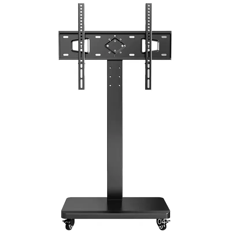 Universal TV bracket Movable cart with wheels Live screen projection Horizontal and vertical screen Rotating TV hanger Floor bra