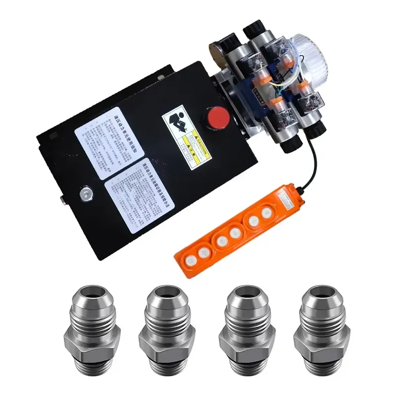 Portable Two-way Electric Hydraulic Power Pack Pump Unit with Remote Control