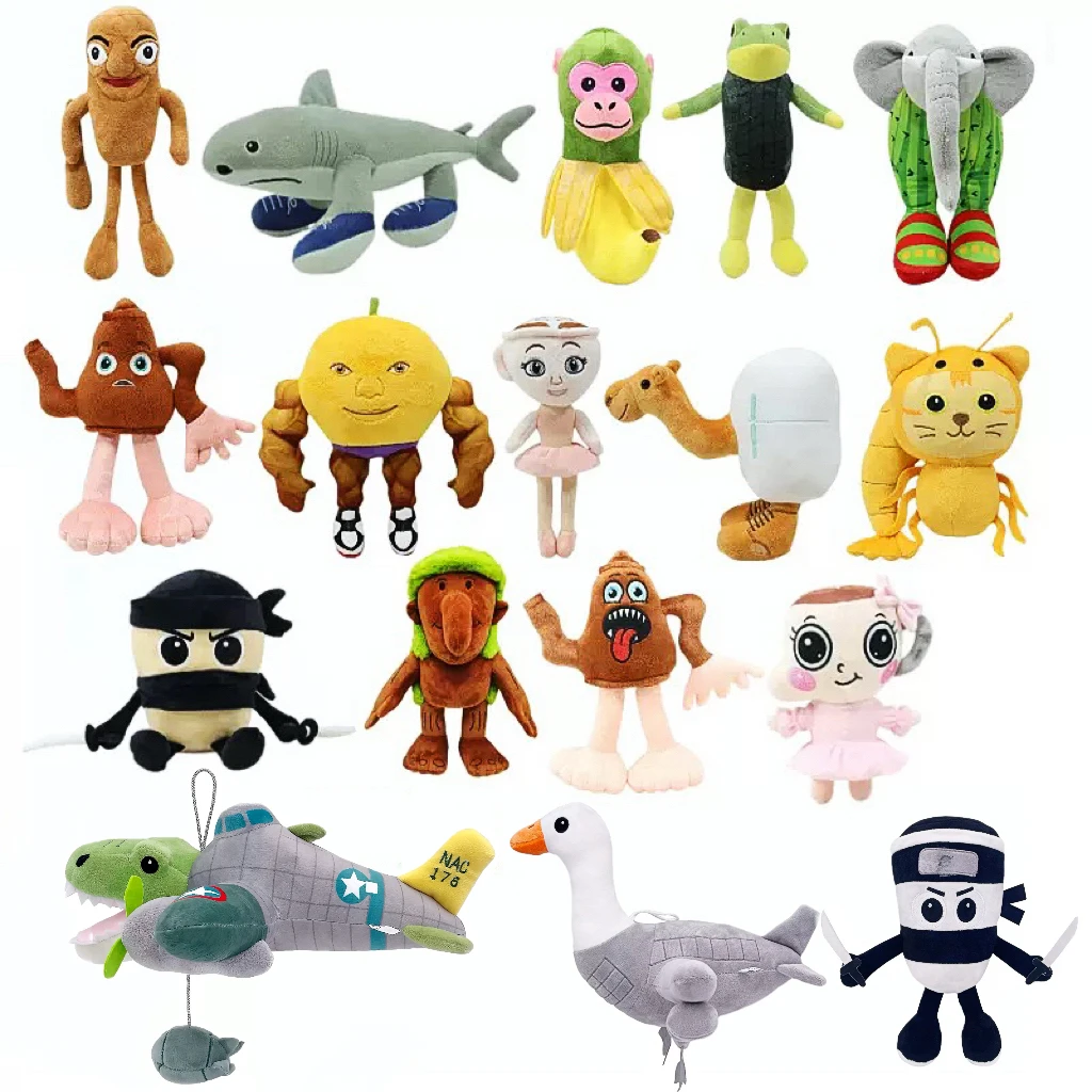 

Новая плюшевая игрушка Tralalelo Tralala Tungtungtung Italian Brainrot Al Tralalero Tralala, плюшевая кукла, мягкая подушка, игрушки на заказ