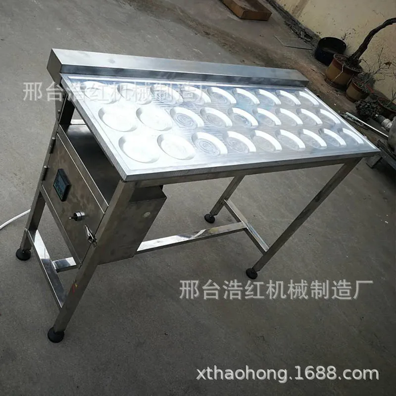 Commercial Semiautomatic Egg Frying Machine Automatic Temperature Control Various Shapes Egg Cooker for Restaurant