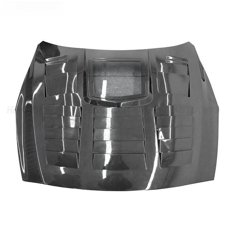 

Suitable for 09-16 Nissan GTR R35 Carbon Fiber Modified Cover Open Hole Transparent Cover Hood Accessories