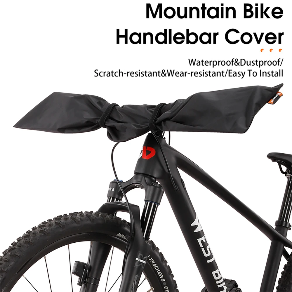 Bike Handlebar Protector Cover Waterproof Dustproof Road Bicycle Maintenance Cover Outdoor Bike Riding Handlebar Equipment