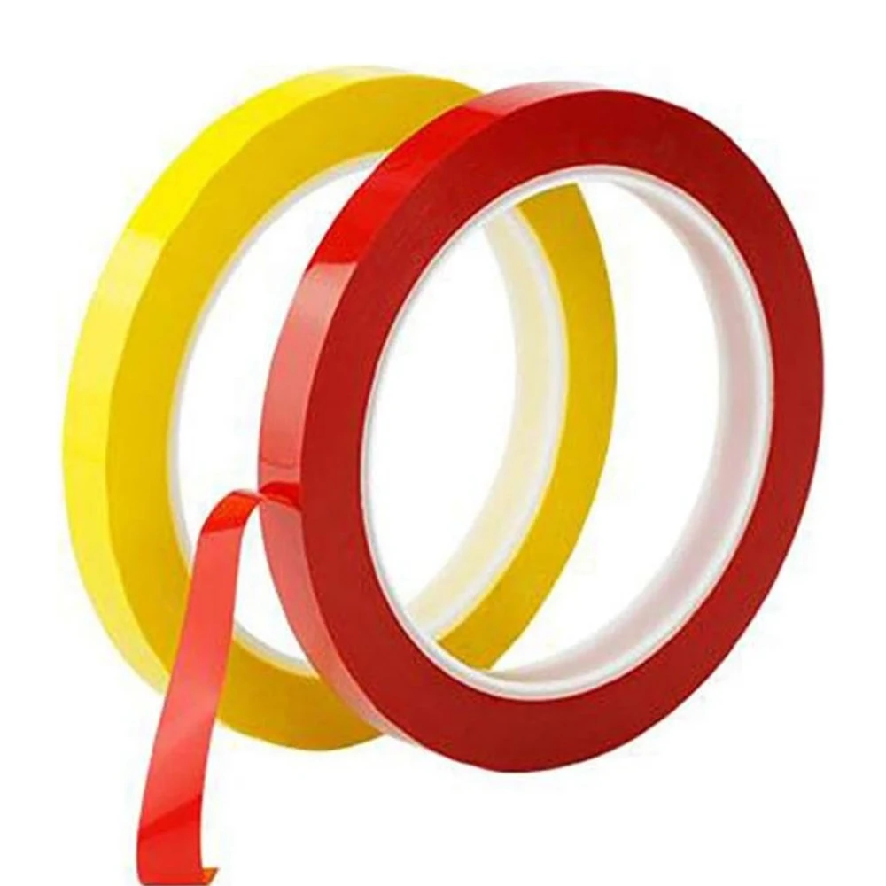 66M Adhesive Coded Tape 5mm Width Marker Line Tape for Office Kitchen Lab Organization Color Coding Tape for Desktop Management