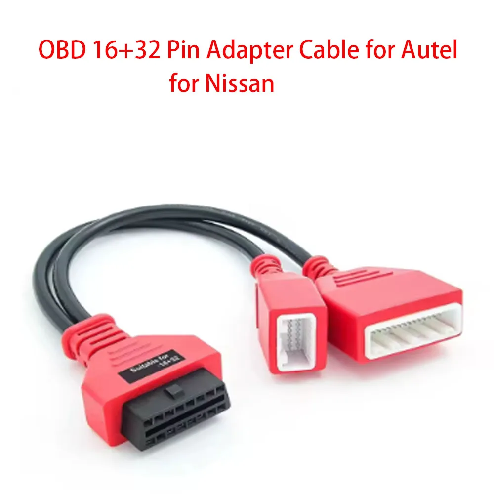 16+32 Pin Gateway OBD Adapter Cable for Nissan Compatible with Autel Diagnostic Scanner for Sylphy B18 Chassis Diagnostic tool