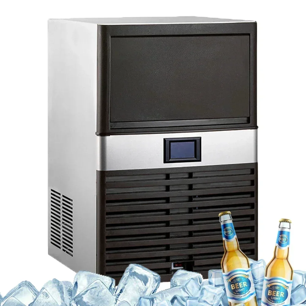 

Excellent Top QualityProfessional Stainless Steel Block Cube Maker Ice Machine Ice Cube Makers Fast Ice Maker Machine For Home/O
