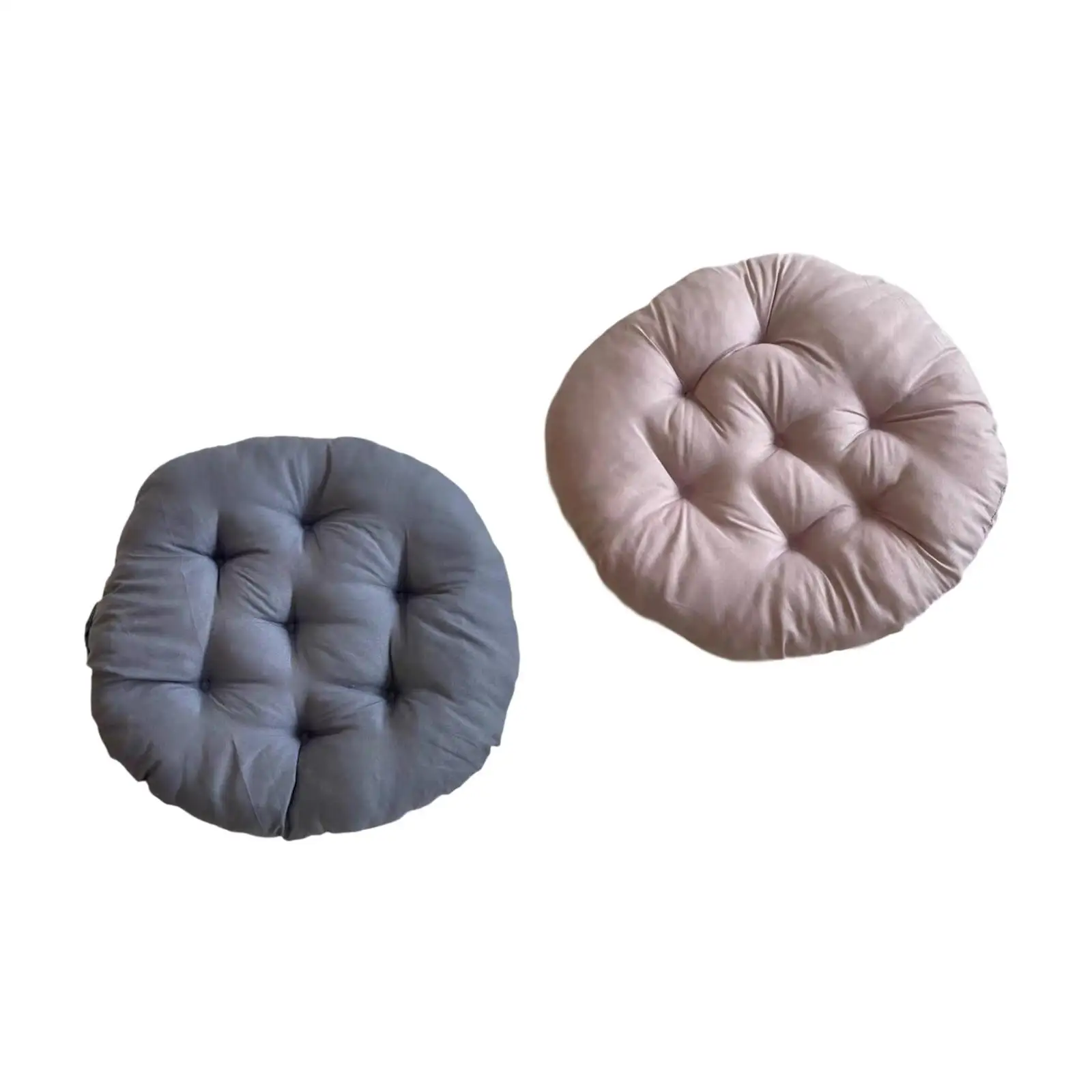 Chair Pad Padded Seat Cushion Multipurpose Round 15.7inch Soft Chair Cushion Garden Chair Mat for Outdoor Rocking Chair Seats