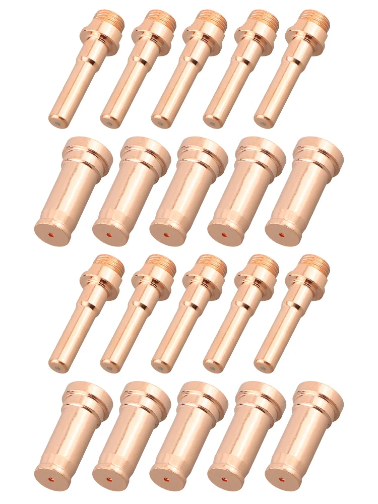 20pcs CP90 Plasma Torch C1368 Electrode C1848 Tip 1 2mm 50 70A Compatible with For Cebora CP90 CP91 Cutting Machine Consumables
