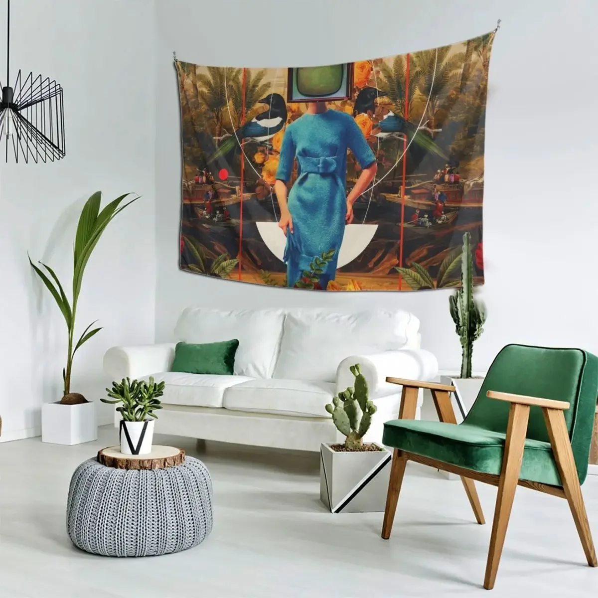 Her Asymmetries Tapestry Aesthetic Room Decor Bedrooms Decor Wall Decoration Items Tapestry