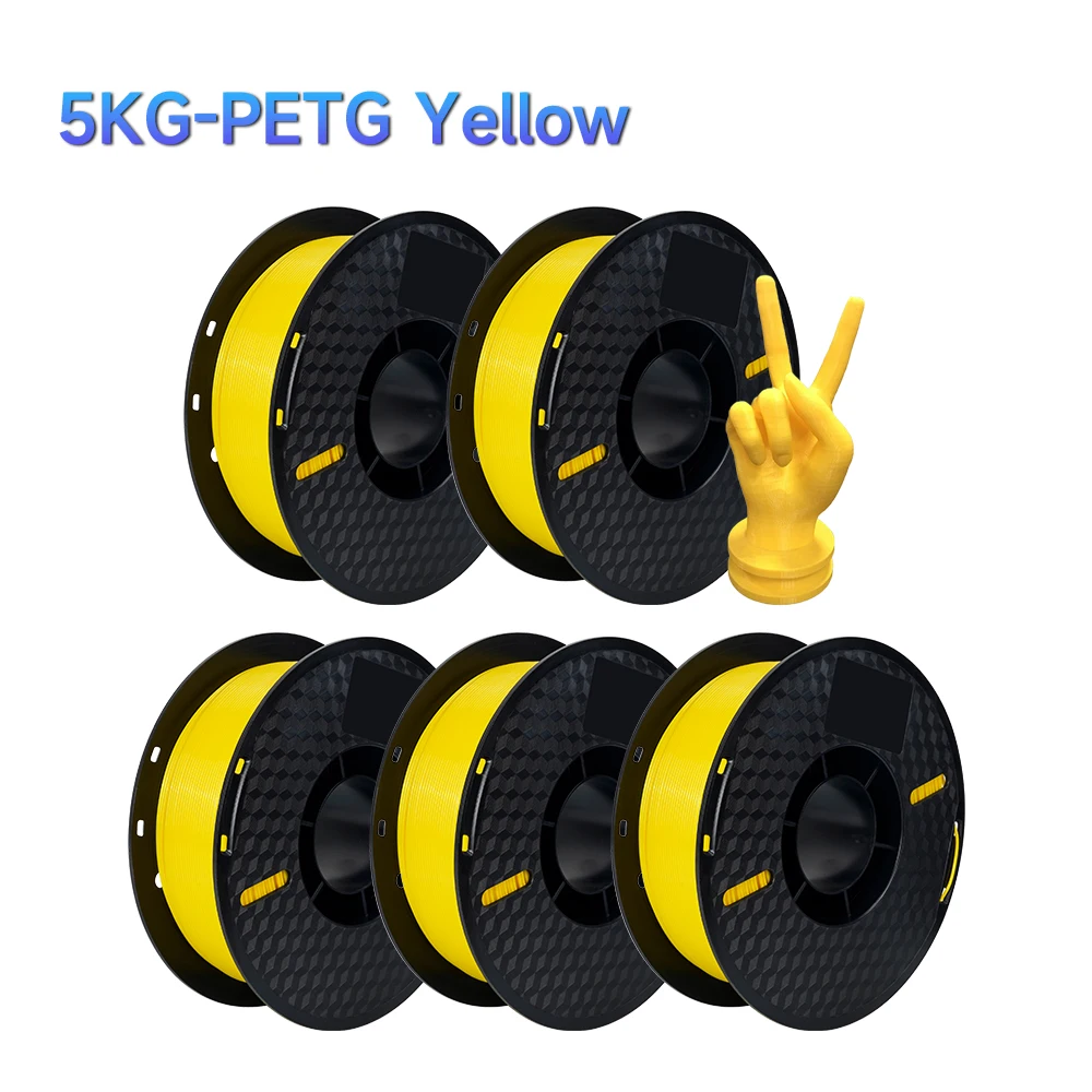 5KG Mix Kleuren PLA filament 1kg 1.75mm Voor 3D Printer PETG Materiaal voor 3D Afdrukken filamento pla 3D Printer Filament - afbeelding 1
