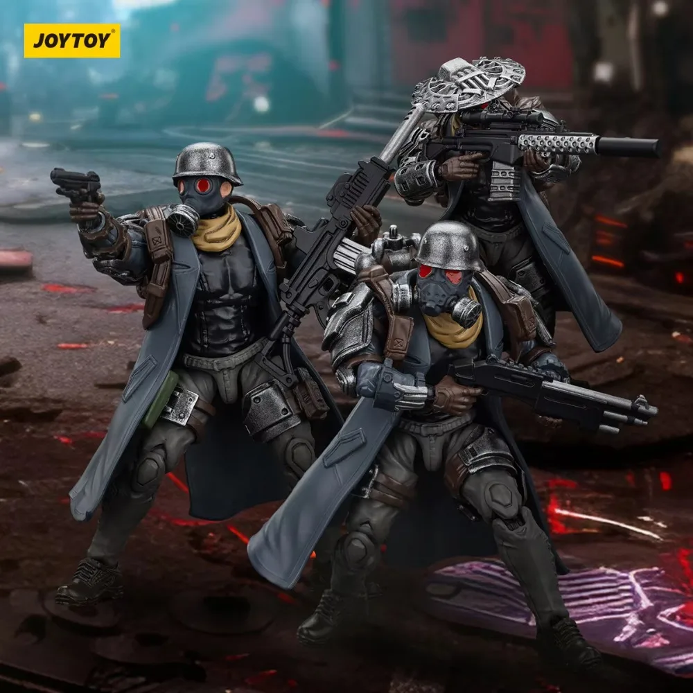 [Voorverkoop] JOYTOY Anime Action Figure Shadow Jaeger squad Viper Jackal Raven Beeldje Gezamenlijke Beweegbare Model Collectie speelgoed