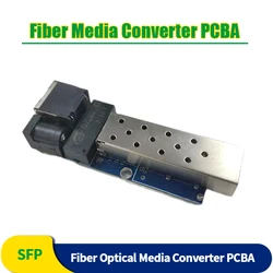 Conversor dos meios do Ethernet da fibra, placa de PCBA, 1 RJ45 SC, 10M, 100M, 1000M, mini SFP, 1.25G, PCBA, 2 PCes