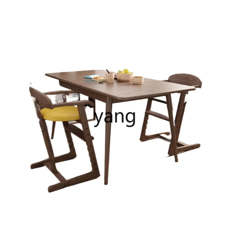 L'm'm Adjustable Lifting Mobile Solid Wood Growth Stool Writing Chair Junior Desk Chair