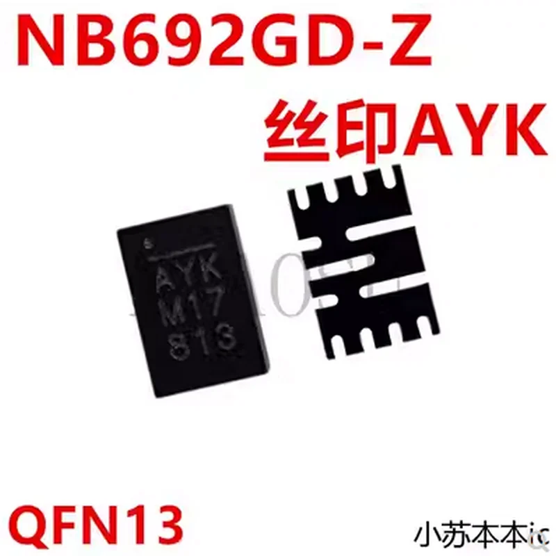 (5pcs)100% original New NB692GD-Z NB692 silk printing AYK QFN13 Chipset