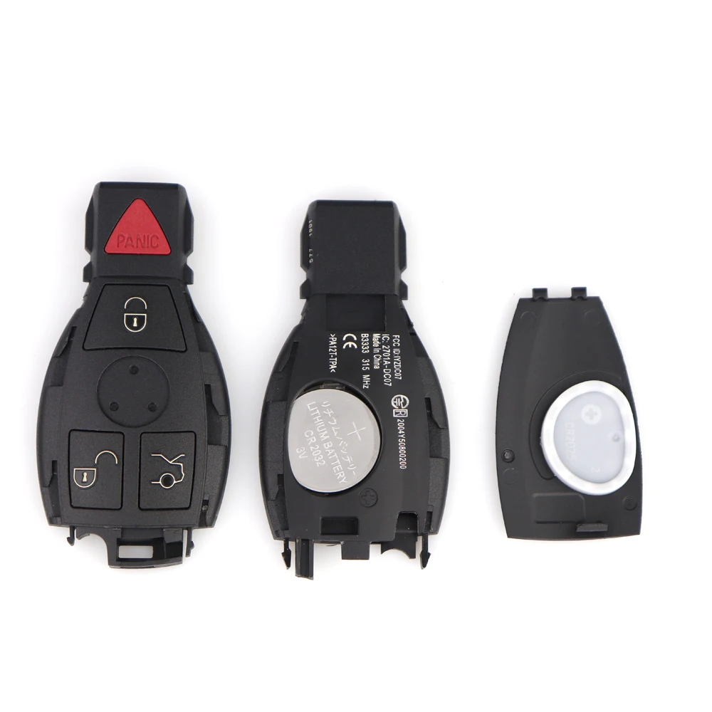 315/433Mhz Car Remote Key For Mercedes Benz MB A B C E S GL M W Series W203 W204 W205 W210 W211 W212 W221 W222 Supports BGA&NEC