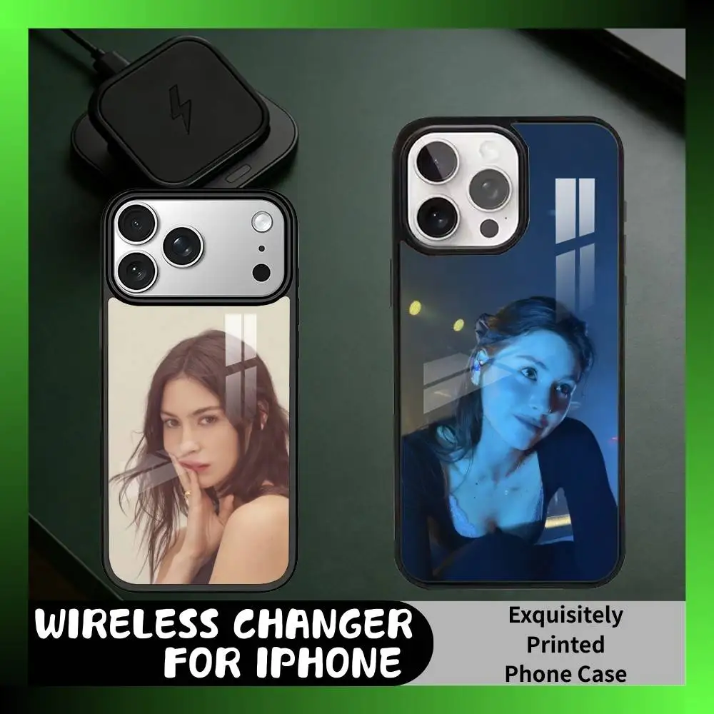 

Beauty G-Gracie Abrams Pop Singer Phone Case For iPhone17,16,15,14,13 Plus,Pro Max Magnetic For Magsafe Wireless Charging