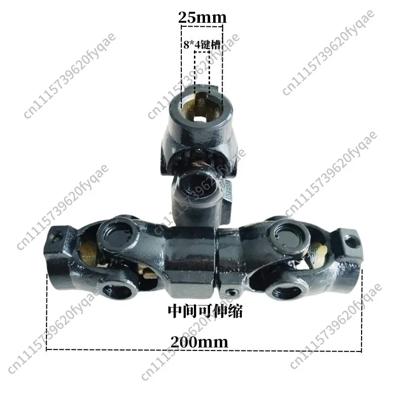 Woodworking four-sided planer universal joint, coupling, universal joint assembly cross universal joint
