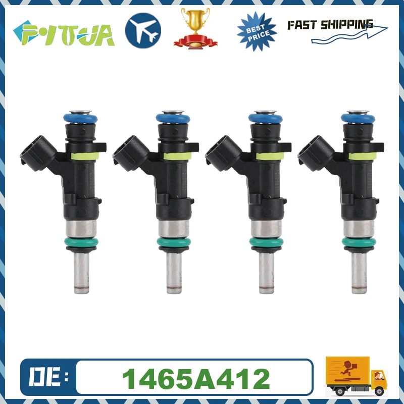 二輪車用燃料噴射装置三菱ランサーアウトランダー2014-2016用高抵抗エンジン噴射値新品1465a4124個