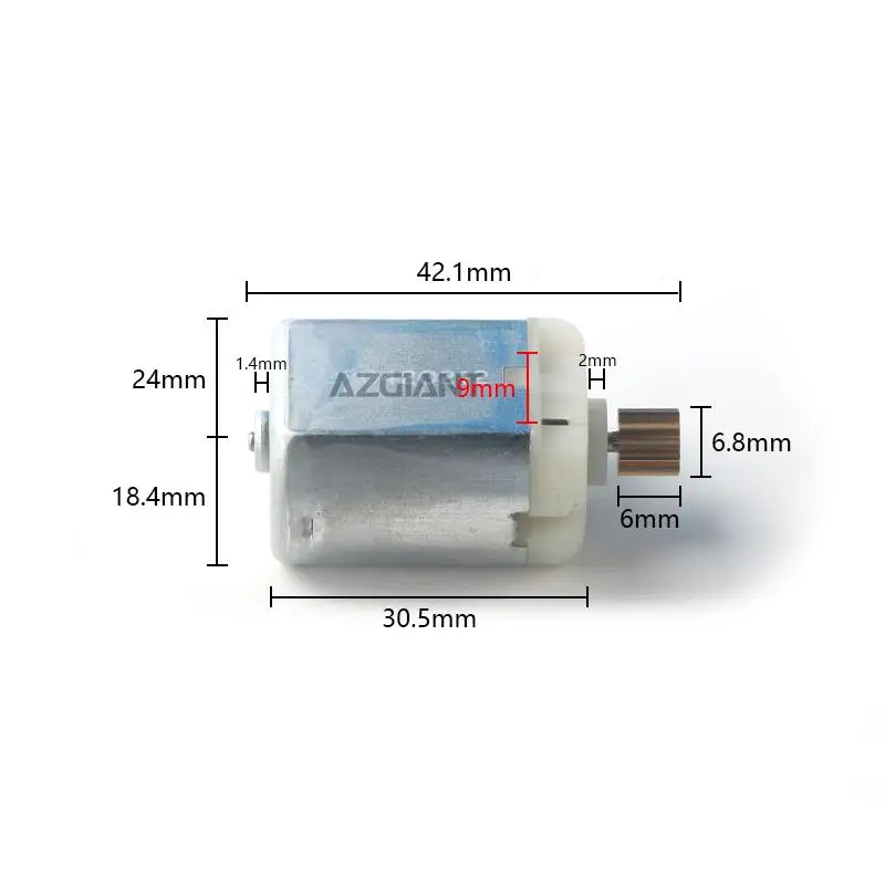 AZGIANT For BMW M3 X5 E53 X6 E71 E727 Series  E65 E66 Car Boot Release Lid Door Lock Latch Actuator Motor 11 Teeth gear parts
