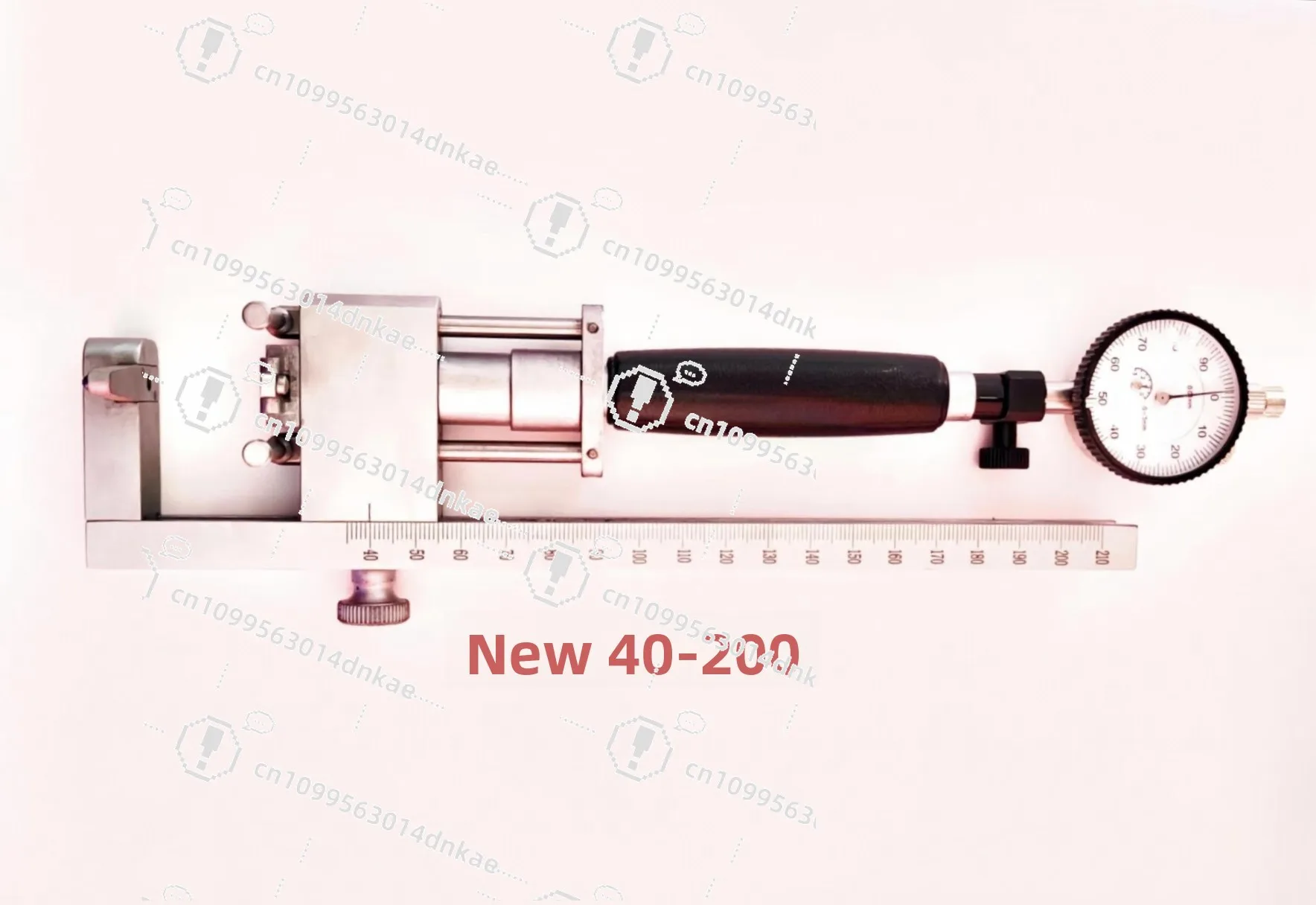 Boring Cylinder Machine Inner Diameter Gauge, Boring Tile Machine Inner Diameter Gauge, with Extended Ruler Rod, Boring Cylinder