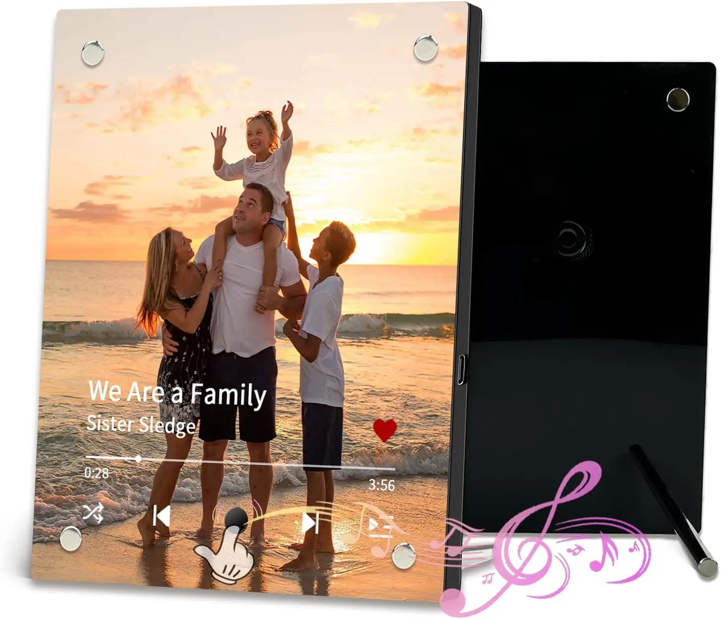

Personalized Music Photo Frame with Built-in Playertom Music Frame Gift Customized Spotify Plaque Frame for Christmas Gift 2025