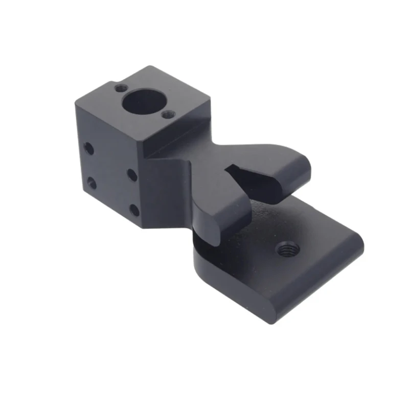 Custom CNC machined anodized aluminum alloy motorcycle handlebar booster seat handlebar booster connector Modification parts