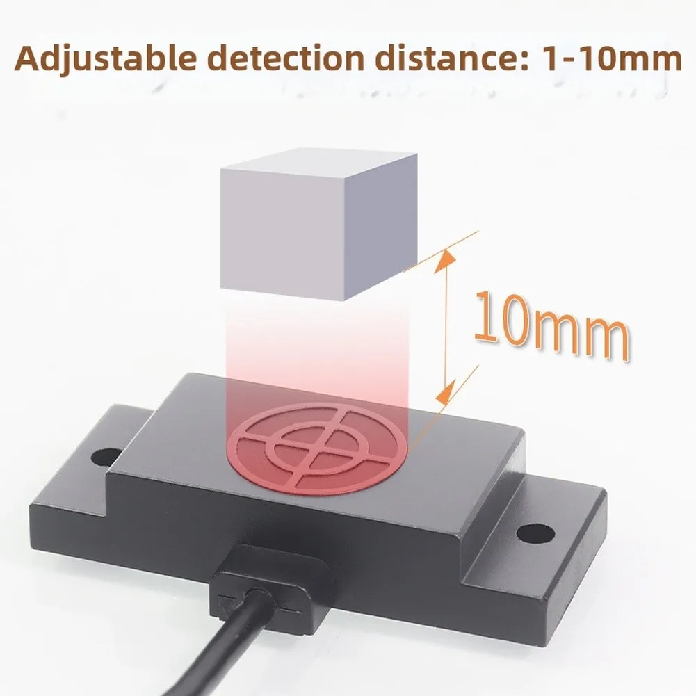 Capacitive Level Sensor for Static Charge Detection in For Non-Metallic Environments NPN Output 1mm to 10mm Range