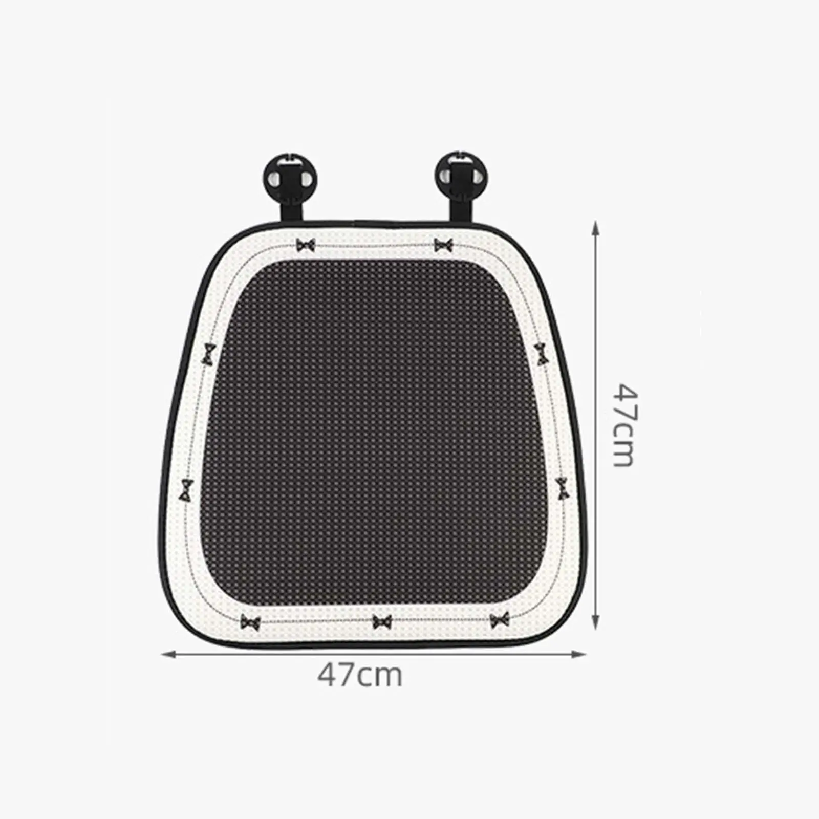 Car Seat Cushion Summer Cooling Textile Pad Universal Breathable Cover for Office Chair Home Auto Suvs