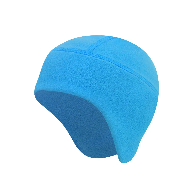 

Winter Fleece Beanie Hat Ear Cover Thermal Cap Sports Soft Fitness Women Warm Hiking Cycling Skiing Helmet Lining Windproof