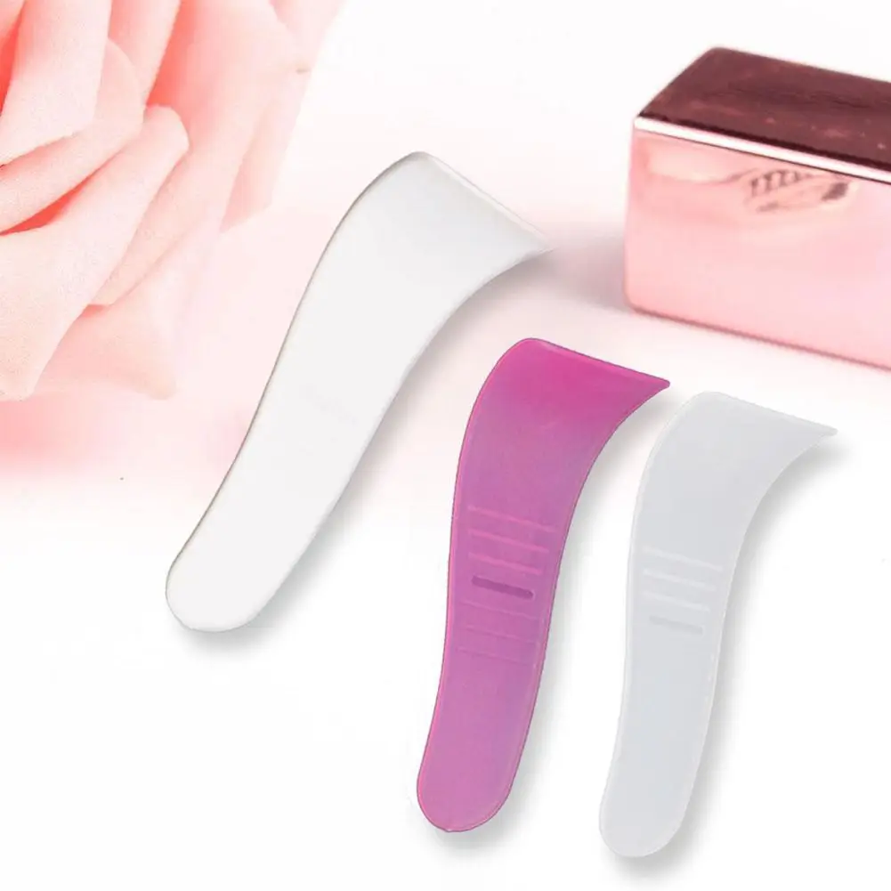 1PC Special Depilatory Scraper Mini Cosmetic Spatula Scraper Hair Remover Scoop Makeup Mask Cream Spoon Beauty Tool Random Color