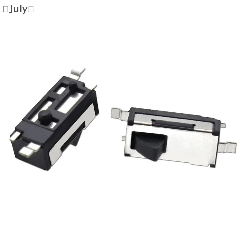 10 Uds KFC-W-03 límite Cámara reinicio Micro interruptor silencioso 2 pines negro resorte interno luz de detección táctil tipo llave interruptor de viaje