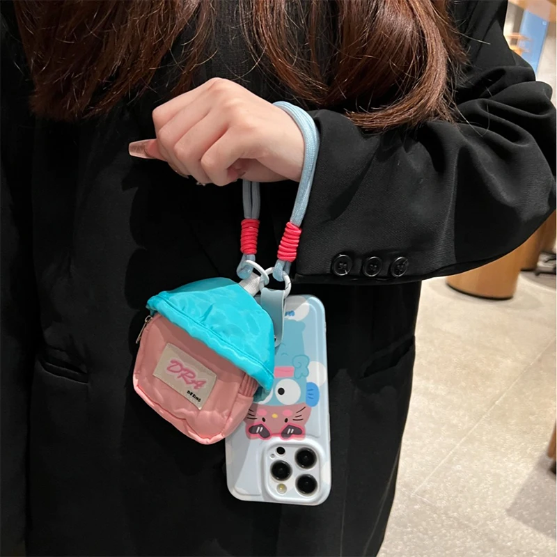 Color Bag Braided Lanyard Belt Clip Will Hand In Hand To Prevent The Loss Of Mobile Phone Pendant Universal